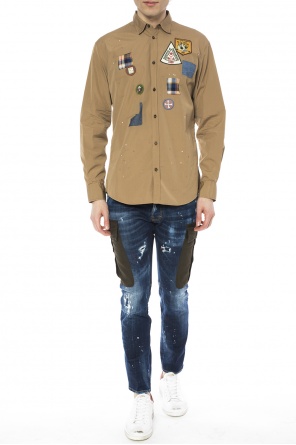 Koszula z naszywkami, zdjęcie 2 Koszula z naszywkami od Dsquared2